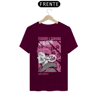 Nome do produto Camiseta Unissex: Itadori x Sukuna