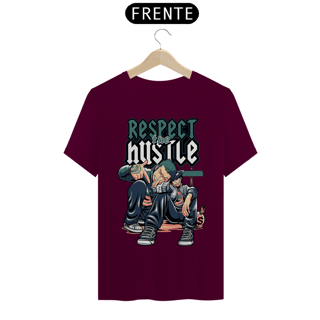 Nome do produto Camiseta Unissex: Respect the Hustle