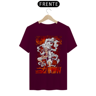 Nome do produto Camiseta Unissex: Luffy Nika Mod