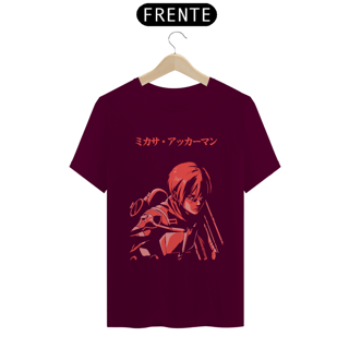 Nome do produto Camiseta Unissex: Mikasa Ackerman