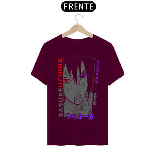 Nome do produto Camiseta Unissex: Sasuke Uchiha
