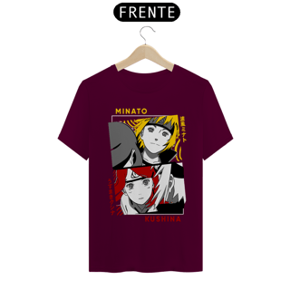 Nome do produto Camiseta Unissex: Rushina & Minato