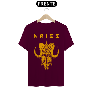 Nome do produto Camiseta Unissex: Aries Gold Armor