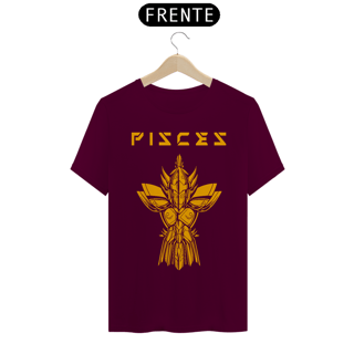 Nome do produto Camiseta Unissex: Pisces Gold Armor