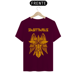 Nome do produto Camiseta Unissex: Sagittarius Gold Armor