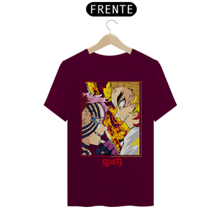 Nome do produto Camiseta Unissex: Rengoku vs Akaza