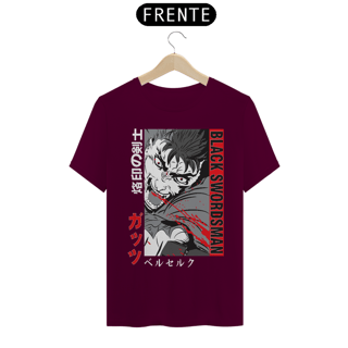 Nome do produto Camiseta Unissex: Espadachim Negro