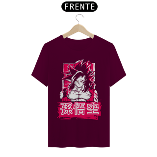 Nome do produto Camiseta Unissex: Goku Super Sayajin 4