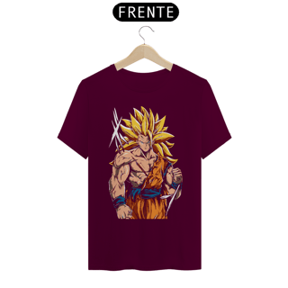Nome do produto Camiseta Unissex: Goku Super Sayajin 3