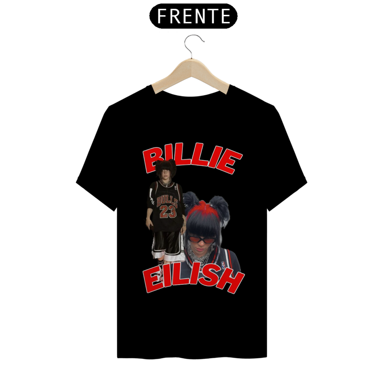 T-Shirt Billie Eilish Red