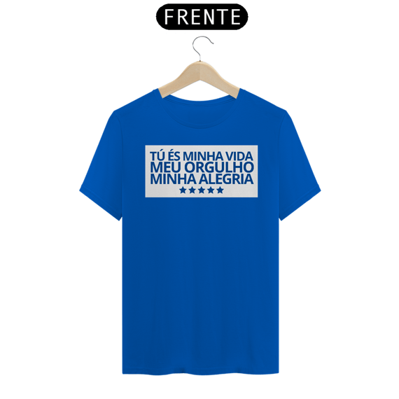 CAMISETA TU ÉS MINHA VIDA - AZUL