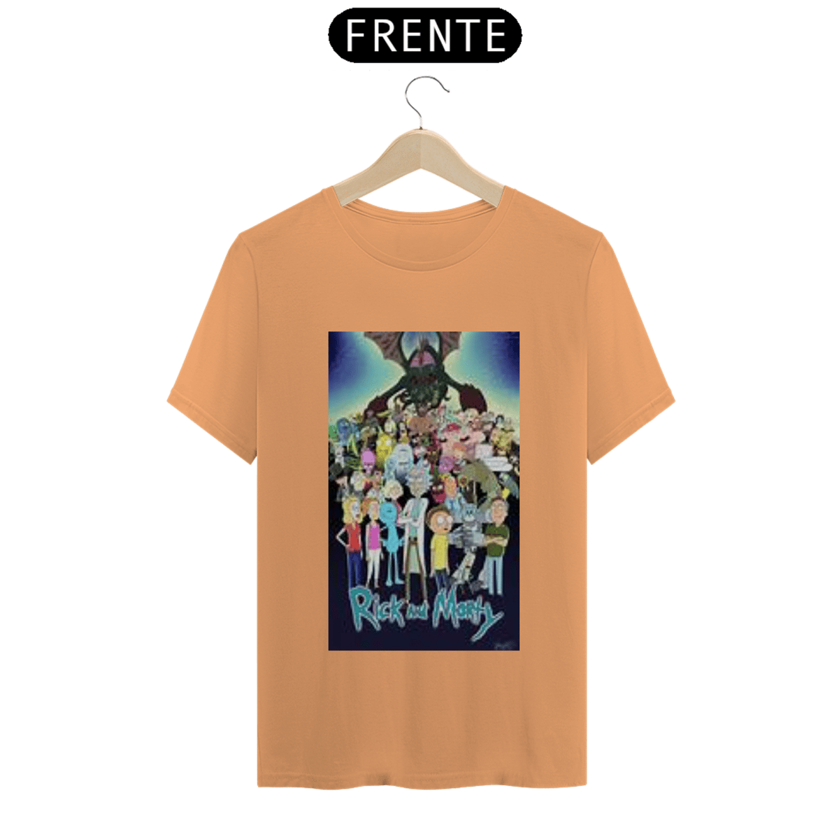 Nome do produto: Camiseta RickAndMorty