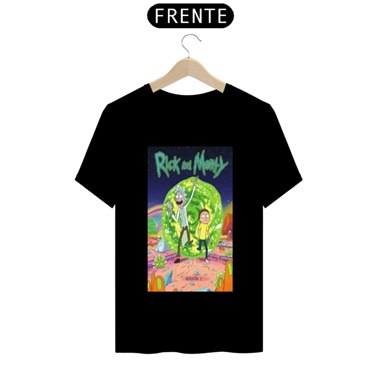 Nome do produto: Camiseta RickAndMorty 