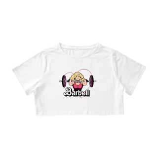 Nome do produto Cropped Barbie Academia