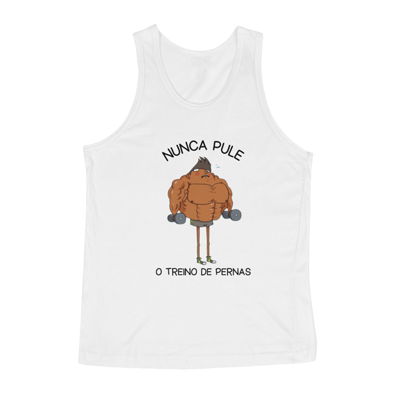 Regata nunca pule o treino de pernas