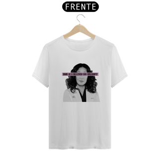 Nome do produto Camiseta Dane-se a beleza! Eu sou brilhante!