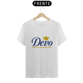 Nome do produto Camiseta Devo não nego pago quando puder