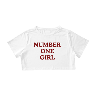 Nome do produto Cropped  Number one girl
