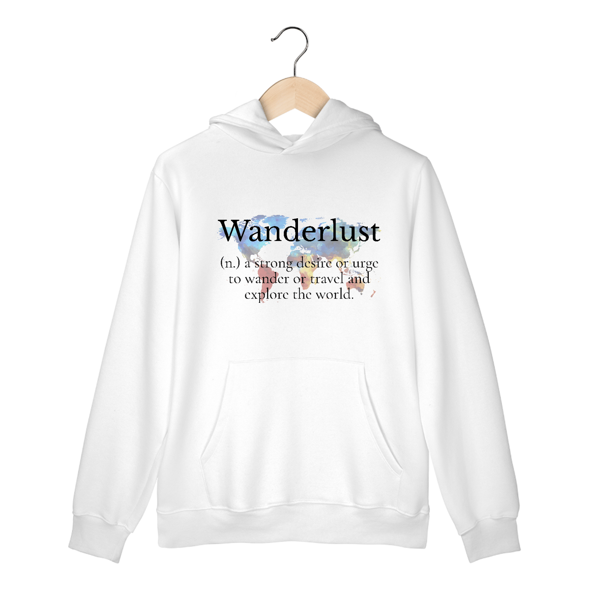 Nome do produto: Moletom Capuz Wanderlust