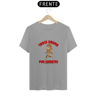 Nome do produto Camiseta troco drama por sorvetes