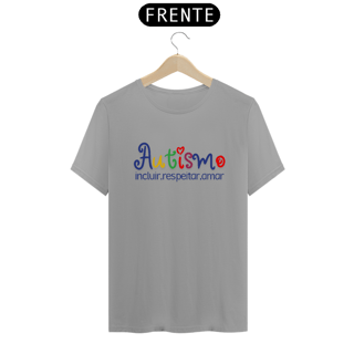 Nome do produto Camiseta Autismo incluir, respeitar , amar