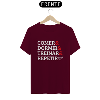 Nome do produto Camiseta comer,dormir ,treinar e repetir