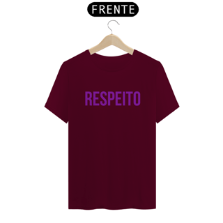 Nome do produto Camiseta RESPEITO