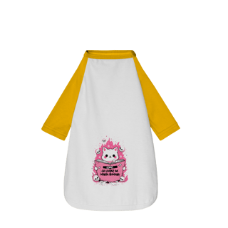Nome do produto Camiseta Pet - “Como se livrar da minha humana”