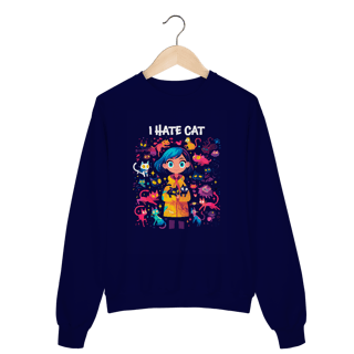 Nome do produto Moletom I Hate Cat