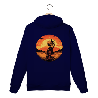 Nome do produto Moletom Canguru “Crepúsculo do Guerreiro” – Samurai & Gato