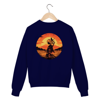 Nome do produto Moletom “Crepúsculo do Guerreiro” – Samurai & Gato