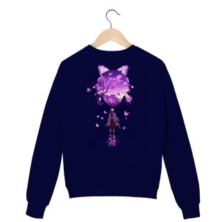 Nome do produto Moletom Shinobu Kocho – Elegância e Mistério em Demon Slayer