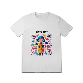 Nome do produto Camiseta I Hate Cat