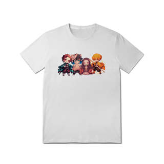 Nome do produto Camiseta - Demon Slayer Chibi
