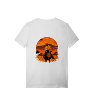 Nome do produto Camiseta Arte Japonesa – Pôr do Sol no Caminho