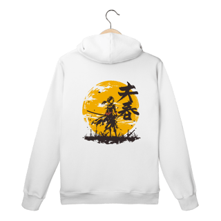 Moletom Canguru “Luar do Ronin” – Estilo Samurai Dark