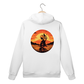 Moletom Canguru “Crepúsculo do Guerreiro” – Samurai & Gato