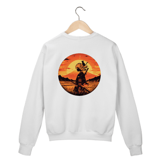 Nome do produto Moletom “Crepúsculo do Guerreiro” – Samurai & Gato
