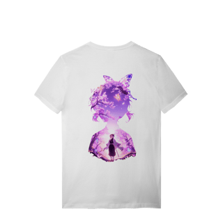 Nome do produto Camiseta Shinobu Kocho – Demon Slayer | Borboletas & Cerejeiras