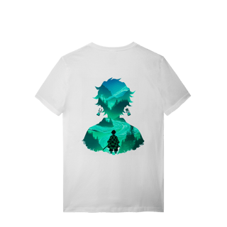 Nome do produto Camiseta Tanjiro Kamado – Demon Slayer | Força, Empatia e Superação