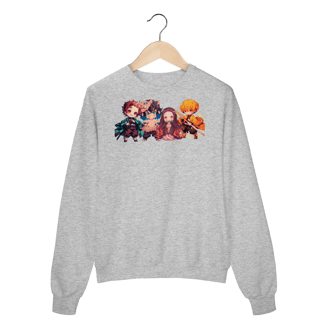 Nome do produto Moletom - Demon Slayer Chibi
