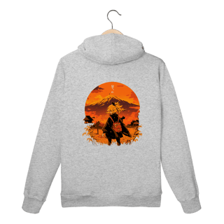 Nome do produto Moletom Canguru Arte Japonesa – Pôr do Sol no Caminho