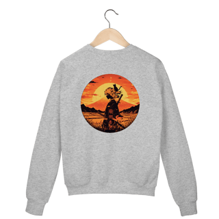Nome do produto Moletom “Crepúsculo do Guerreiro” – Samurai & Gato