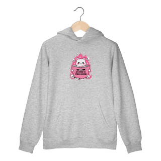 Nome do produto Moletom “Como se livrar da minha humana”
