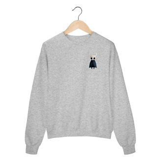 Nome do produto Moletom Hollow Knight – O Silêncio Também É Poderoso