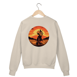 Nome do produto Moletom “Crepúsculo do Guerreiro” – Samurai & Gato