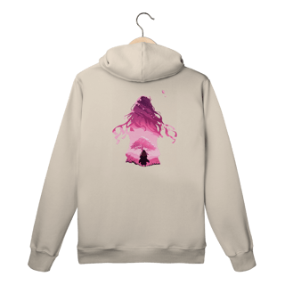 Nome do produto Moletom Canguru Nezuko Kamado – Demon Slayer | Edição Sakura