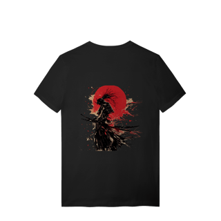 Camiseta Samurai Arte Abstrata #1