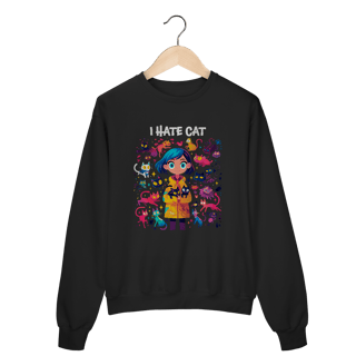 Nome do produto Moletom I Hate Cat
