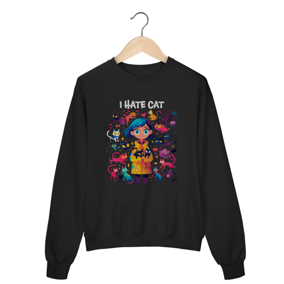 Moletom I Hate Cat